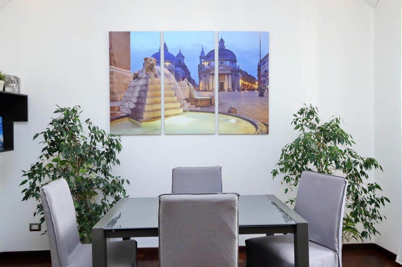 Luxury Apartment Vaticano-S'Peter Basilica - Netflix Wifi - Aircond Rome Bagian luar foto