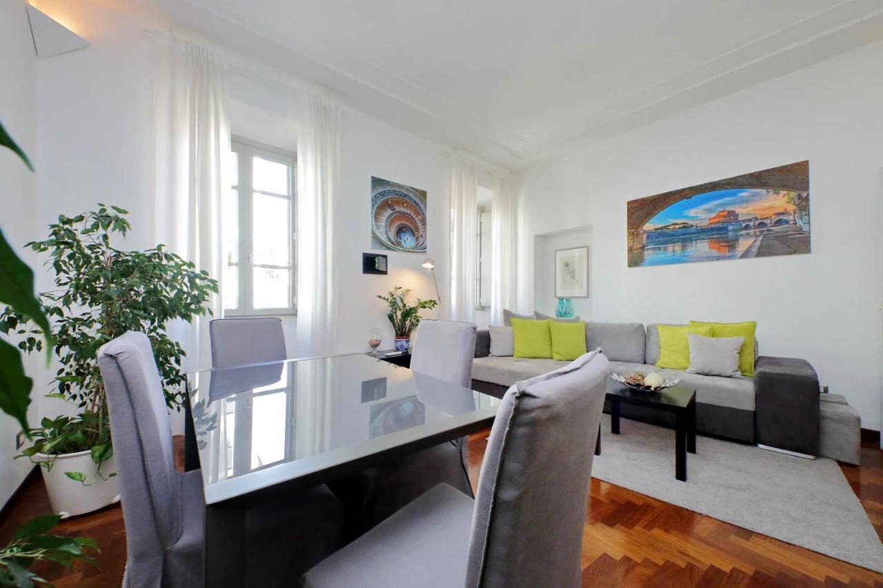 Luxury Apartment Vaticano-S'Peter Basilica - Netflix Wifi - Aircond Rome Bagian luar foto