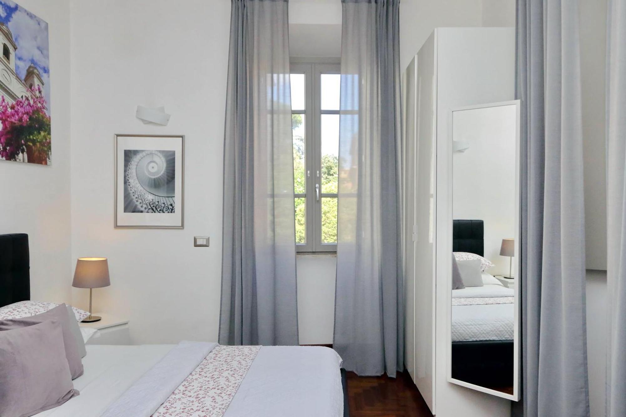 Luxury Apartment Vaticano-S'Peter Basilica - Netflix Wifi - Aircond Rome Bagian luar foto