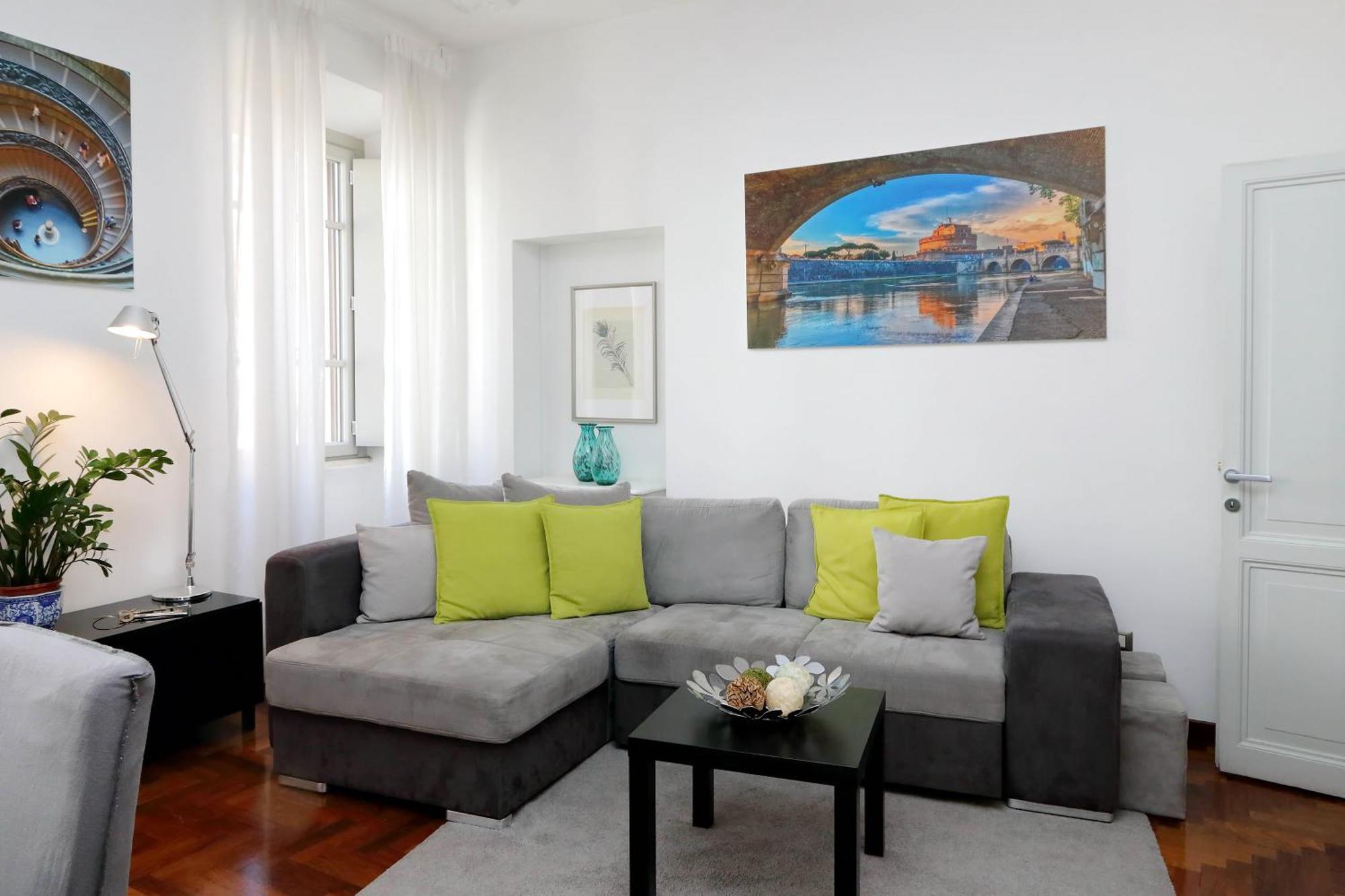 Luxury Apartment Vaticano-S'Peter Basilica - Netflix Wifi - Aircond Rome Bagian luar foto
